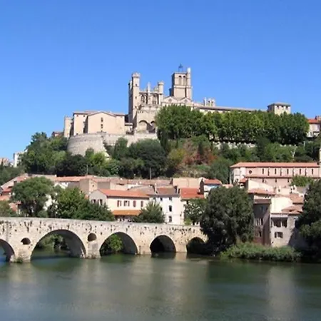 Terrasse Résidence Fonsérane Pour 2 Pers à Béziers