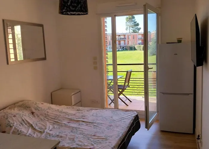 Terrasse Résidence Fonsérane Pour 2 Pers à Apartamento Béziers